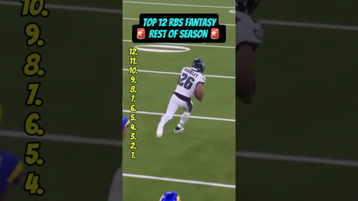 Top 12 RBs in Fantasy Football: After Week 6 ✅