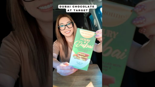 Tasting a Dubai Chocolate Bar I Found at Target!? 🍫 | Viral Foodie Find