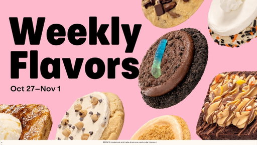 Cookie Dough Cookie, Halloween Milkshake Cookie, & More! | Crumbl