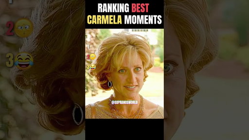 RANKING CARMELA BEST MOMENTS #thesopranos #tonysoprano