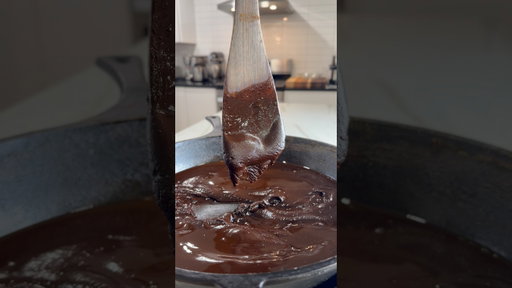 Dark Chocolate Roux 🔥🔥 #food #foodie  #shorts