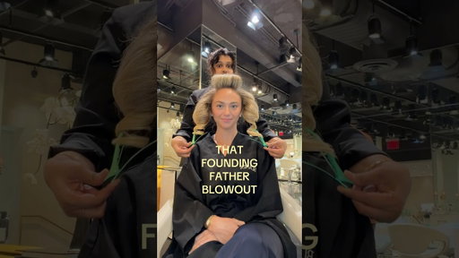 The higher the hair #hairinspo #blowout