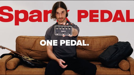 Spark PEDAL: Portable Smart Amp & Effects Pedal with Built-In Looper