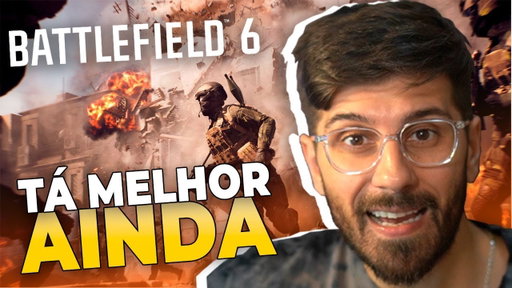PRIMEIRA GAMEPLAY DO PAI NO BF6! RITMO FRENÉTICO!!!