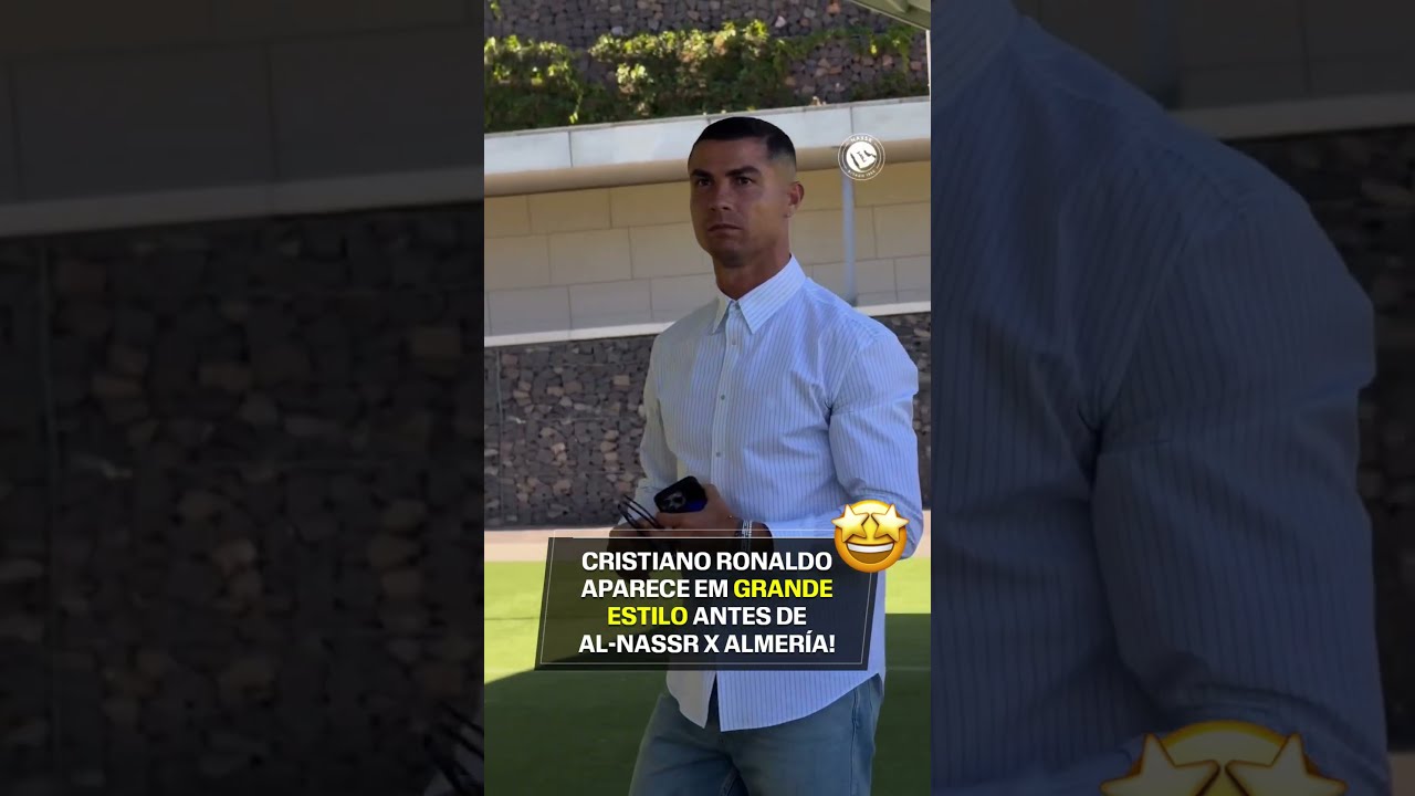 O CRISTIANO RONALDO TÁ SEMPRE NA BECA! 🤩🤩🤩 #shorts