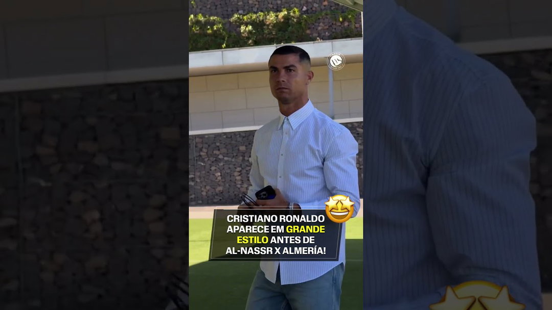 O CRISTIANO RONALDO TÁ SEMPRE NA BECA! 🤩🤩🤩 #shorts