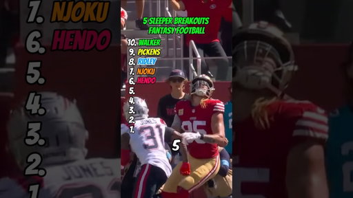 5 Biggest Breakout Sleepers in Fantasy Football 🚀