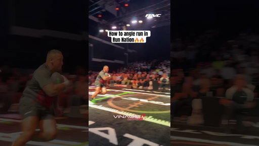 ANGLE RUNNING STRATEGY IN RUN NATION! #rnc #runnation