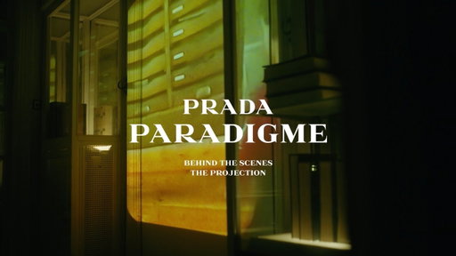 PRADA PARADIGME - The Projection Behind the Scenes with Tom Holland