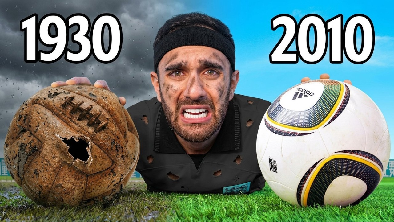 I Scored with Every World Cup Football (1930-2026)