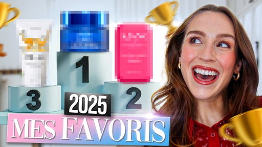 MES FAVORIS 2025 ! les MEILLEURS cosmétiques (soins, maquillage, cheveux)