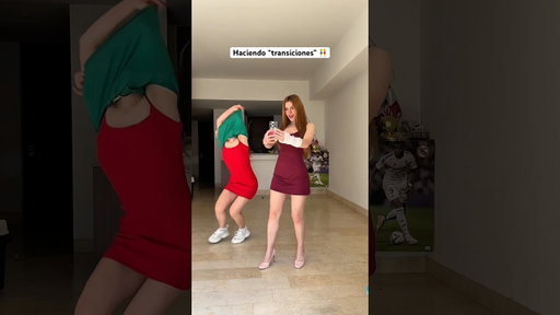 Fer corriendo como loca 😅💃 #detrasdecamaras #transitions #gemelas