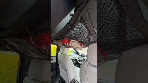 Amazon Car Ceiling Cargo🚗🖤 #youtubeshorts #roadtripessentials #cargospace #caressentials