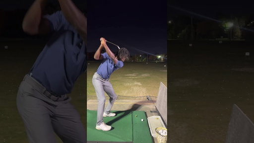This is how you hit the 3 iron 🙄