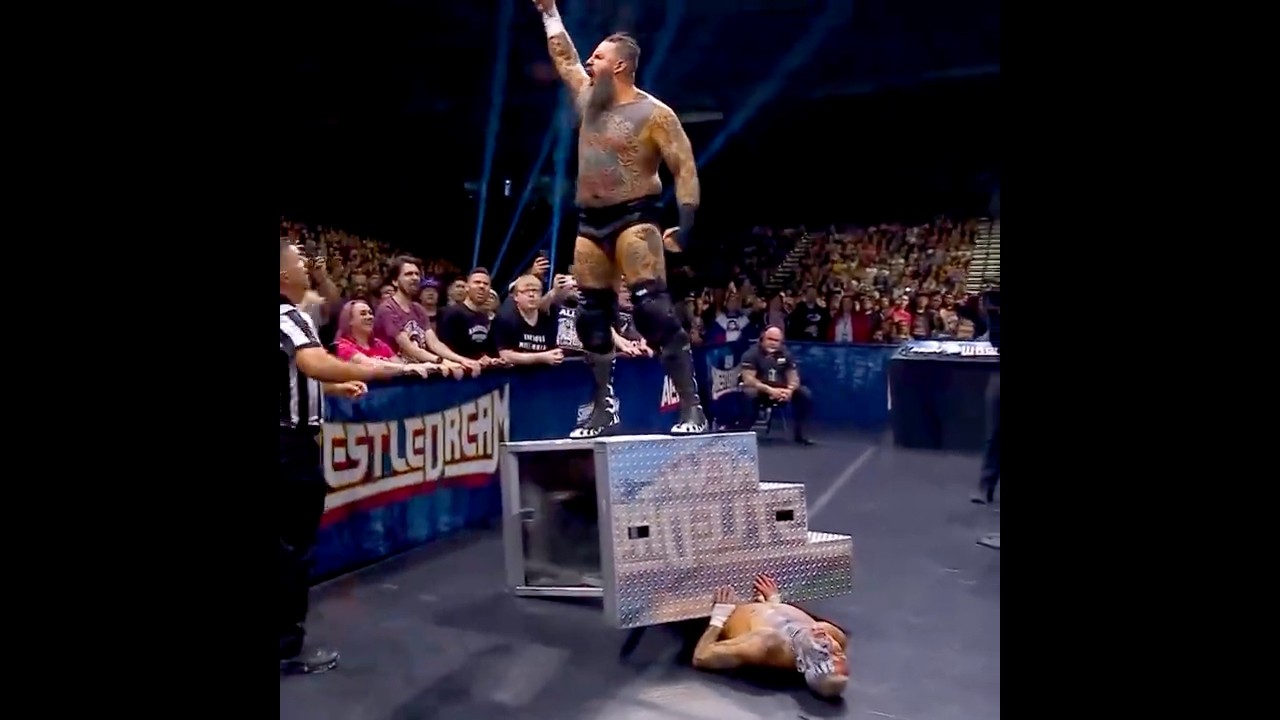 darby allin is in TROUBLE here!