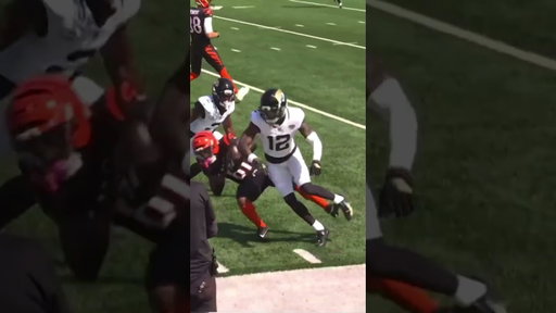 Travis Hunter with a BIG hit‼️