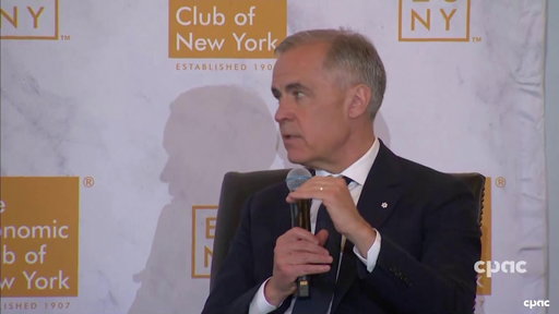 LIVE: from The Economic Club of New York • EN DIRECT : du Club économique de New York