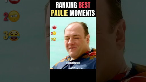 RANKING PAULIE BEST MOMENTS #thesopranos #tonysoprano