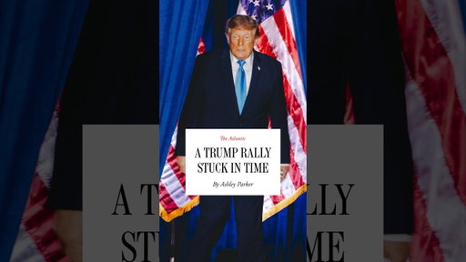 A Trump Rally Stuck in Time