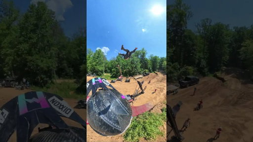 Human catapult meets Freestyle Motocross 💁 @DDSquadstunts