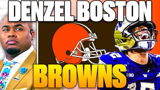 The Browns STOLE Denzel Boston! 🤯 Steve Smith Breaks Down the #39 Pick