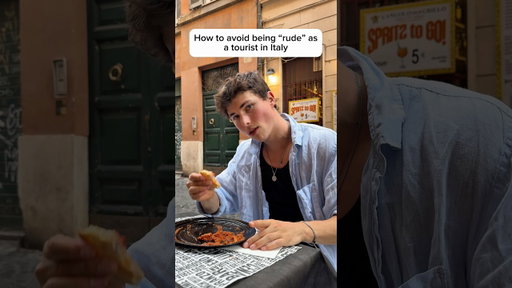 NEVER do these things in Italy