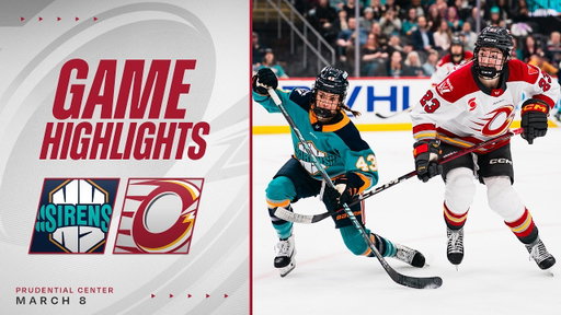 PWHL Highlights | Ottawa Charge at New York Sirens | Mar 8, 2026