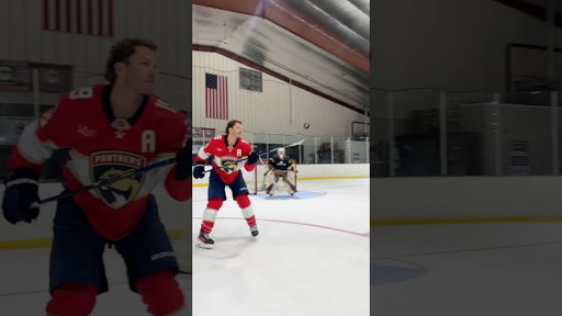 The tkachuk brothers try a Trickshot 😮‍💨🏒