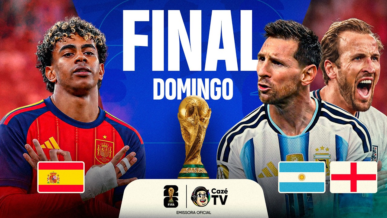 JOGO COMPLETO: ESPANHA X ARGENTINA | FINAL DA COPA DO MUNDO FIFA™ 2026