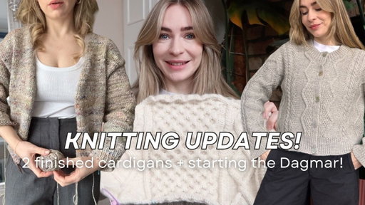 What I'm Knitting + Starting the Dagmar Jacket | KNIT Podcast