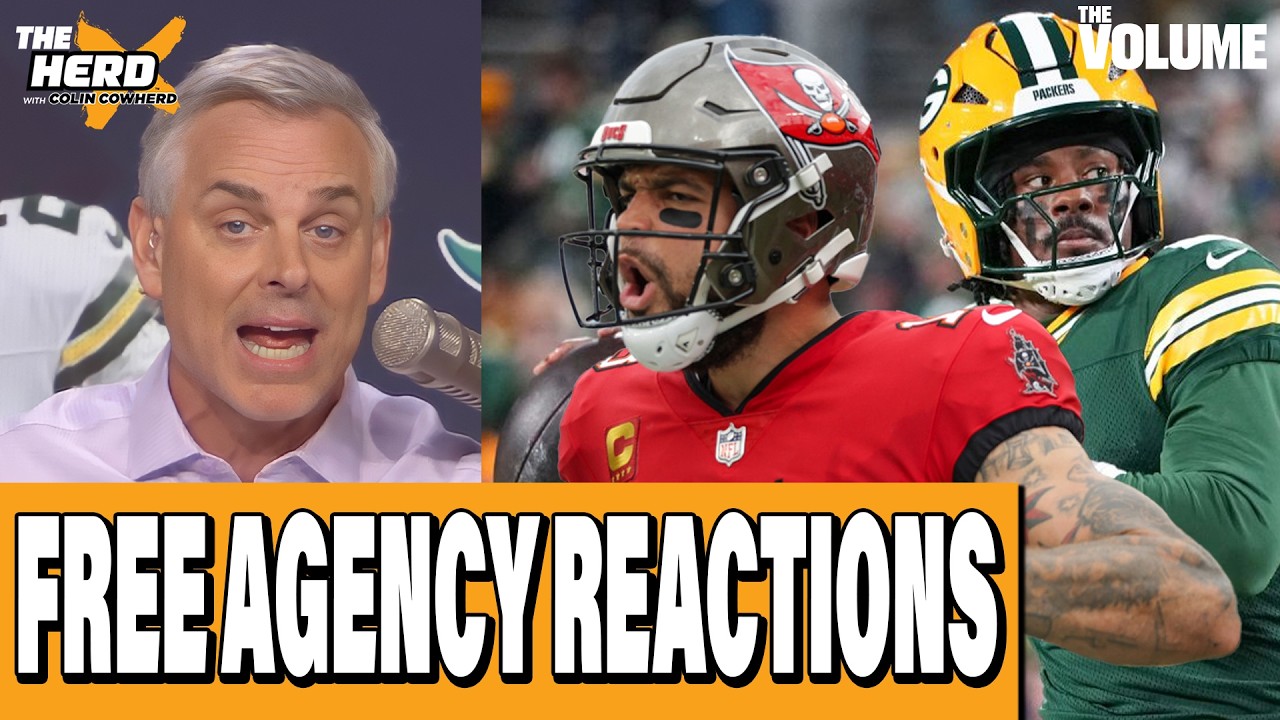NFL Free Agency REACTION: Malik Willis, Mike Evans, Maxx Crosby | Colin Cowherd: THE HERD
