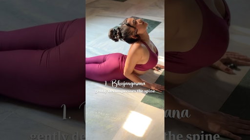 Asanas for slipped disc #yogatherapy #yogateacher #yogaflow #slipdisctreatment #yogaforslipdisc
