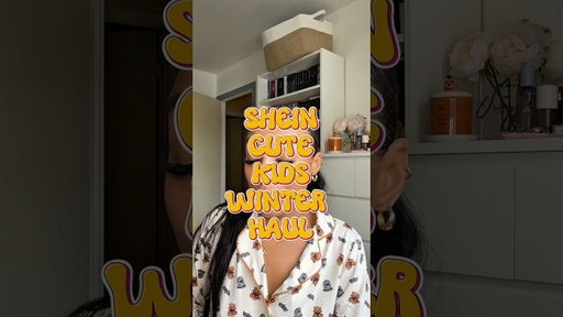 SHEIN KIDS WINTER HAUL ! 🧸🫶🏽