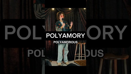 For more honesty ➡️ “Freezer Baby”  is out on YT! #standupcomedy #polyamory #couples #comedy #jokes