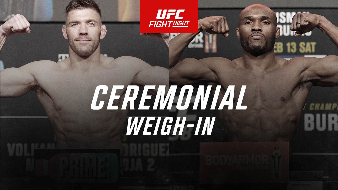 UFC Oklahoma City: Ceremonial Weigh-In