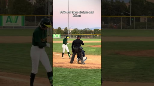 I can’t believe I actually hit it⚾️