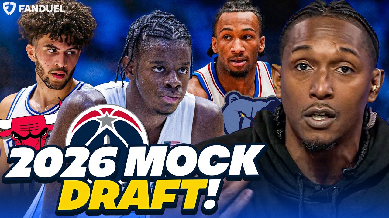 Chandler & Lou Do Their Own 2026 NBA Mock Draft!