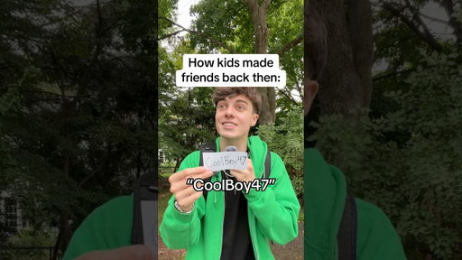 How Kids Made Friends Now vs. Back Then 🥹