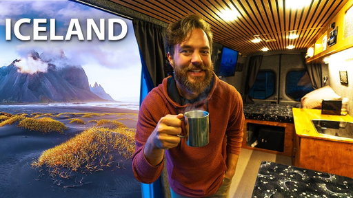 Iceland Van Camping near Ghost Towns & Ancient Lava Caves (EP 3)