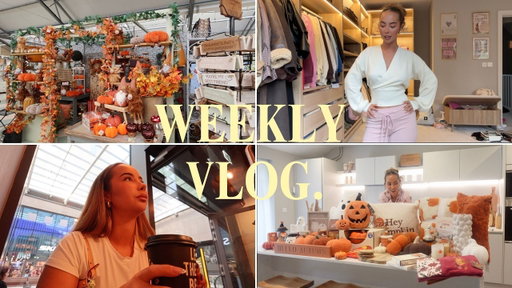 spend the week with me, autumn haul, decorating, shopping obvs | chyna solder