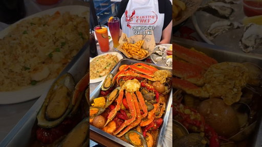 Seafood Boil at Crawfish Chef in Seattle, WA #seafoodboil #seafoodheaven