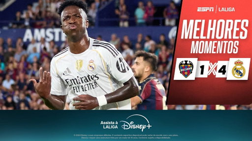 VINICIUS JR. FAZ GOLAÇO ABSURDO DE TRIVELA, E REAL MADRID GOLEIA O LEVANTE | Melhores Momentos