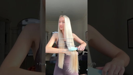 Emphasis on silicones ✨🫶 #hair #longhair #blonde #hairtips