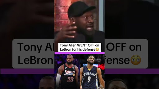 Bro went OFF on LeBron #lebron #lebronjames #sixers #philadelphia76ers