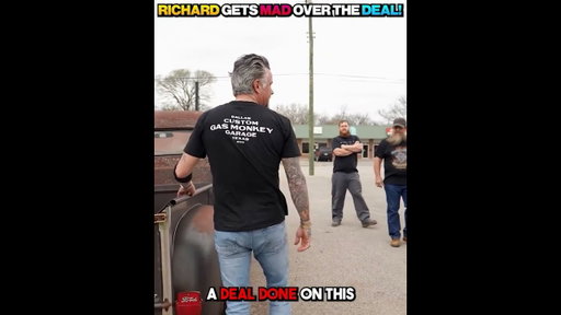 Richard Got THIS CLOSE To Walking Out Of The Deal  #gasmonkeygarage  #richardrawlings