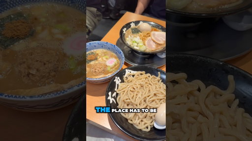 Where to eat Ramen in Tokyo Station - Ramen Street #tsukemen