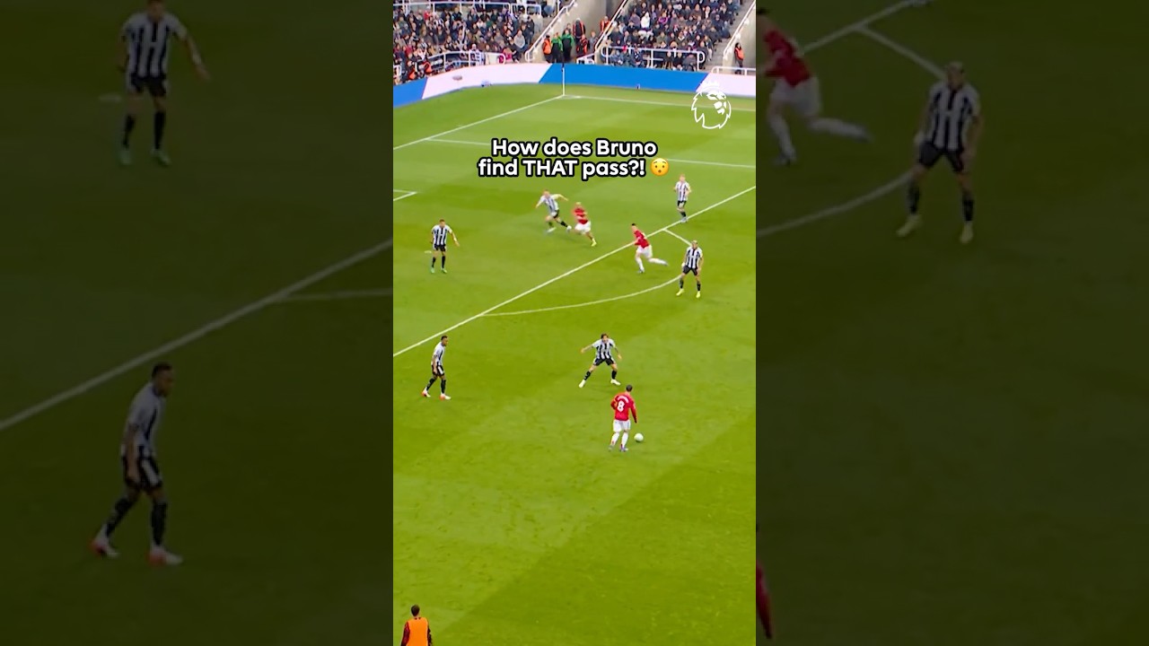 Bruno Fernandes’ Vision Needs To Be Studied 🫨