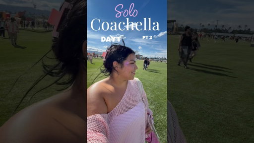 Day 1 part 2 solo Coachella #coachella #solotrip #vlog #dayinmylife