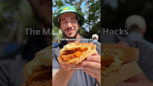 I ate every food item at The Masters