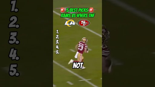 Rams vs 49ers Picks: Fantasy Football Week 5 ✅
